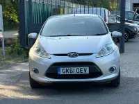 Used Ford Fiesta Zetec 82 HP (60 kW) 2011 Silver Hatchback