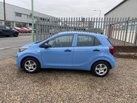 Used Kia Picanto 66 HP (48 kW) 2019 Blue Hatchback