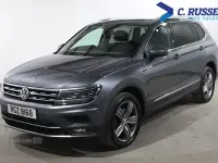 Usado VW Tiguan Allspace SEL 150 HP (110 kW) 2020 Cinzento SUV