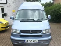 Used VW T4 88 HP (64 kW) 2002 Blue Van