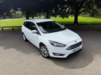 Used Ford Focus Titanium 2016 White Estate
