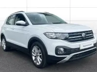 Begagnad VW T-Cross SE 95 HK (69 kW) 2023 Vit SUV
