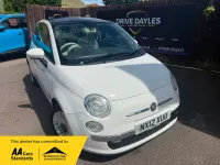 Used Fiat 500 Lounge 85 HP (62 kW) 2012 White Hatchback