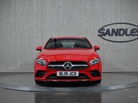 Used Mercedes A180 AMG line 136 HP (100 kW) 2019 Red Hatchback