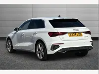 Used Audi A3 S-Line 110 HP (80 kW) 2024 White Hatchback