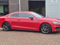 Used Audi A5 S-Line 190 HP (139 kW) 2018 Red Coupe