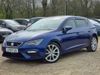 Used Seat Leon FR Sport 2019 Blue Hatchback