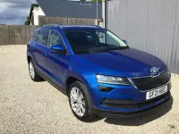 Used Skoda Karoq SE L 108 HP (79 kW) 2021 Blue SUV