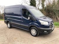 Used Ford Transit Trend 130 HP (95 kW) 2021 Blue Van