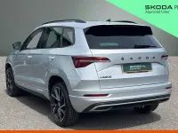 Used Skoda Karoq SportLine 110 HP (80 kW) 2023 Brilliant silver metallic SUV