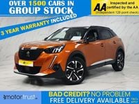 Used Peugeot 2008 GT 130 HP (95 kW) 2021 Orange SUV