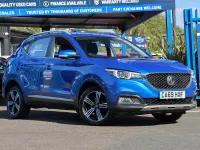 Used MG ZS Exclusive 106 HP (77 kW) 2019 Blue SUV