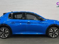 Used Peugeot e-208 Premium 100 kW (136 HP) 2021 Blue Hatchback