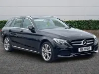 Used Mercedes C350e Premium Plus 2018 Black Estate