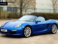 Begagnad Porsche Boxster 315 HK (231 kW) 2015 Blå Cab