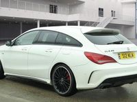 Used Mercedes CLA45 AMG 2015 White Estate