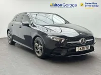 Used Mercedes A220 AMG line 190 HP (139 kW) 2021 Black Hatchback