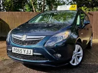 Used Vauxhall Zafira Tourer 2015 Green MPV