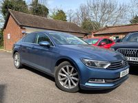 Used VW Passat Business 2015 Blue Sedan