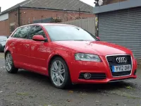 Used Audi A3 Sportback S-Line 140 HP (102 kW) 2012 Red Hatchback