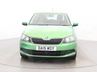 Used Skoda Fabia SE 60 HP (44 kW) 2015 Green Hatchback