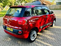 Used Fiat 500L Lounge 85 HP (62 kW) 2013 Red MPV