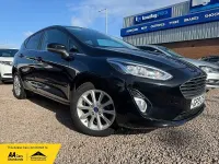 Usado Ford Fiesta Titanium 100 HP (73 kW) 2019 Preto Citadino