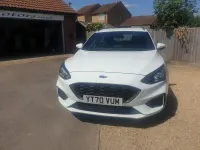 Used Ford Focus ST-Line 120 HP (88 kW) 2020 White Estate
