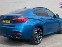 Used BMW X6 M Sport 258 HP (189 kW) 2018 Blue SUV