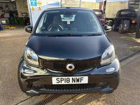 Used Smart ForTwo Cabrio Prime 71 HP (52 kW) 2018 Black Cabriolet