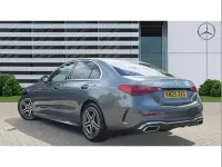 Usado Mercedes C200 AMG line 200 CV (147 kW) 2025 Gris Berlina