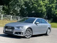 Used Audi A4 S-Line 190 HP (139 kW) 2019 Silver Sedan