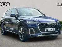 Used Audi Q5 S-Line 295 HP (216 kW) 2023 Blue SUV