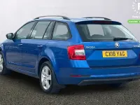 Used Skoda Octavia SE 150 HP (110 kW) 2018 Blue Estate