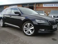 Used Skoda Superb SE L Executive 2015 Black Estate