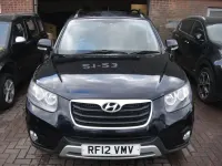 Used Hyundai Santa Fe Premium 194 HP (142 kW) 2012 Blue SUV