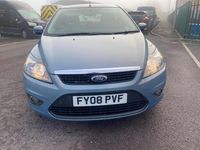 Used Ford Focus Zetec 2008 Blue Hatchback