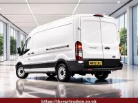 Usado Ford Transit S 130 HP (95 kW) 2021 Branco Van