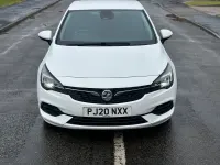 Used Vauxhall Astra Elite 2020 White Hatchback