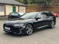 Used Audi A6 S-Line 204 HP (150 kW) 2022 Black Estate