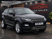 Used Land Rover Range Rover evoque Pure 190 HP (139 kW) 2011 Black Coupe