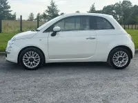 Used Fiat 500 Lounge 69 HP (50 kW) 2015 White Hatchback