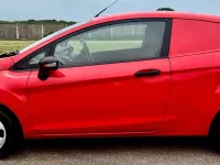 Used Ford Fiesta 2012 Red Van