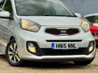 Used Kia Picanto 68 HP (50 kW) 2015 Silver Hatchback