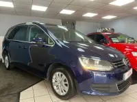 Used VW Sharan SE 150 HP (110 kW) 2019 Blue MPV
