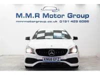 Used Mercedes CLA180 AMG line 120 HP (88 kW) 2018 White Coupe