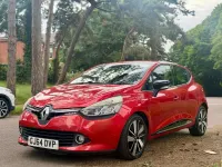 Used Renault Clio Dynamique 90 HP (66 kW) 2014 Red Hatchback