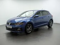 Used VW Polo R-line 115 HP (84 kW) 2019 Blue Hatchback