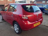Used Dacia Sandero Ambiance 2015 Red Hatchback
