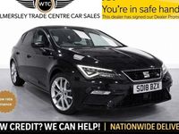 Used Seat Leon FR 125 HP (91 kW) 2018 Black Hatchback